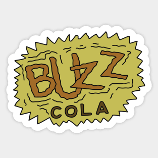 Buzz Cola Logo Sticker